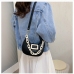 5Contrast Color Fluorescent Chain Shoulder Bag