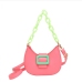 10Contrast Color Fluorescent Chain Shoulder Bag