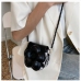 11Cute Flower Contrast Color Ladies Shoulder Bags