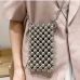 9Cute Full Faux Pearl Open Shoulder Bags