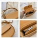 12Easy Matching  Semicircle Solid Shoulder Bags