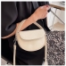 23Easy Matching  Semicircle Solid Shoulder Bags