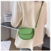 5Easy Matching  Semicircle Solid Shoulder Bags