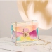 3Fashion Transparent Golden Chain Shoulder Bag