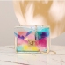 1Fashion Transparent Golden Chain Shoulder Bag