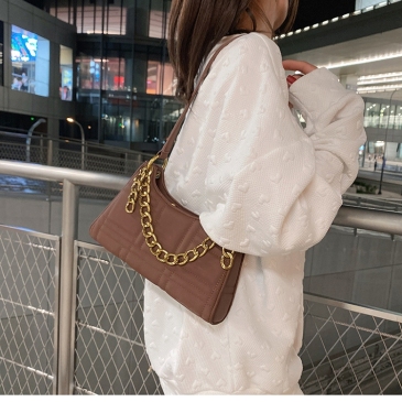 Fashion Trends Plain Shoulder Bag For Ladies