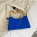 10Fashion Trends Solid Golden Chain Shoulder Bag