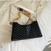 11Fashion Trends Solid Golden Chain Shoulder Bag