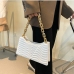 1Fashion Trends Solid Golden Chain Shoulder Bag