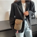 4Fashionable Houndstooth Leopard Phone Shoulder Bag