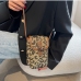 1Fashionable Houndstooth Leopard Phone Shoulder Bag