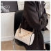 11Gradient Color Rhombus Plaid Chain Design Shoulder Bags