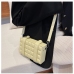 12Korean Style Box Shape PU Shoulder Bags