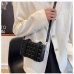 15Korean Style Box Shape PU Shoulder Bags