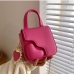 1Korean Style Dating Heart Shoulder Bag Handbags