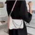 9Leisure Color Blocking Faux Pearl Ladies Shoulder Bagd