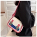 4Retro Style Contrast Color Shoulder Bags For Women