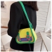 5Retro Style Contrast Color Shoulder Bags For Women