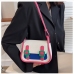 1Retro Style Contrast Color Shoulder Bags For Women