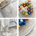 20Simple Contrast Color Flower Weaving Shoulder Bags