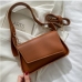 4Simple Design Solid Color Cross-Body Shoulder Bag