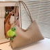 3Solid Colour Pleated Shoulder Bags For Ladies