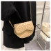 6Temperament Fashion Women Simple Saddle Bag