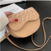 7Temperament Fashion Women Simple Saddle Bag