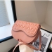 8Temperament Fashion Women Simple Saddle Bag