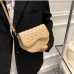 1Temperament Fashion Women Simple Saddle Bag