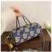 6Travel  Tiger Printed Cylinder Shape Shoulder Bags