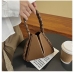 15Triangle Shape Zipper Down Shoulder Bag Handbags