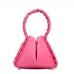 18Triangle Shape Zipper Down Shoulder Bag Handbags