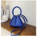 7Triangle Shape Zipper Down Shoulder Bag Handbags