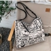 1  Fashion Letter Printing  Shoulder Tote Bag