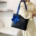 5Casual Contrast Color Flower Tote Bags For Women