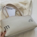 8Easy Matching Contrast Color Letter Tote Bag