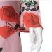 10Fashion Cutout Printed Women Long Sleeve Dress