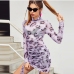 6Latest Sexy Perspective Drawstring Long Sleeve Dresses