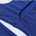 10Seductive Blue Cut Out Long Sleeve Mini Dress