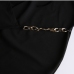6Stylish Drawstring Long Sleeve Chain Halter Neck Dress