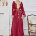 1 National Retro Long Sleeve Maxi Dress