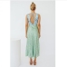 4 Spring Women Long Skirt Halter Maxi Dress