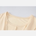 8Asymmetric Pure Color Short Sleeve Maxi Dress