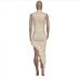 8Asymmetrical Ruched Party Dresses For Ladies