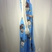 5Bohemian Vintage Print Tie Wrap Maxi Dress