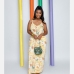 1Casual Loose Tie Dye  Sleeveless Maxi Dress