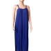 4Casual Ruched Solid Sleeveless Maxi Dress Women