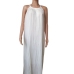 6Casual Ruched Solid Sleeveless Maxi Dress Women