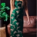 1Chic Animal Print Sleeveless Casual Maxi Dress